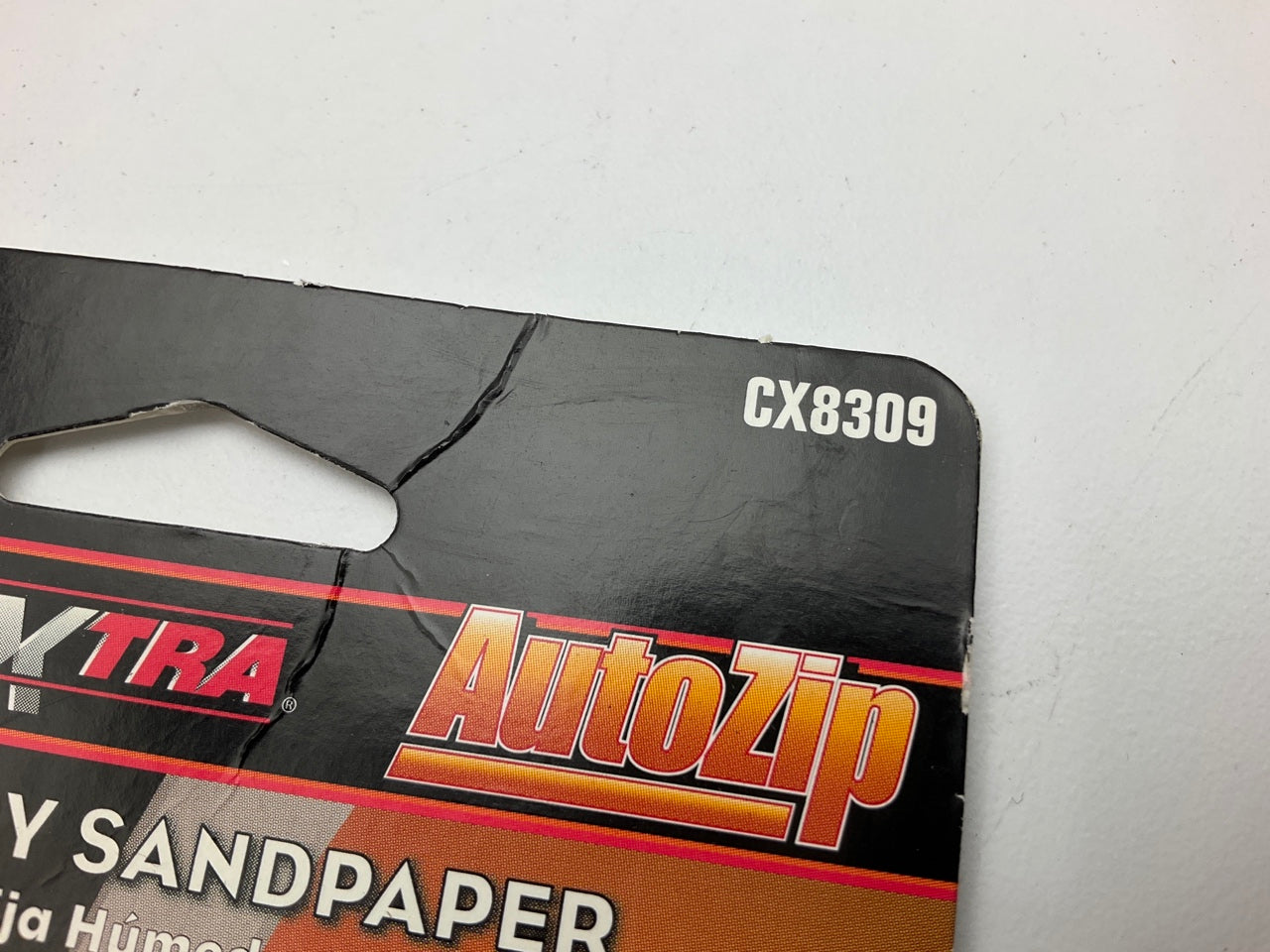 Color Extra CX8309 WET/DRY Sandpaper Holder W/ 6 Assorted Sheets 80 180 320 Grit