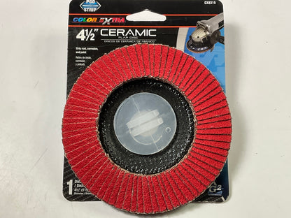 Color Extra CX8315 4-1/2'' Ceramic Flap Disc P60 60 Grit