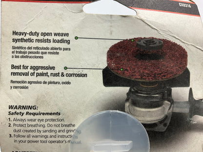 10 PACK 4-1/2'' Strip Clean Disc Rust Paint Welding Spatter Removal Angle Grinder