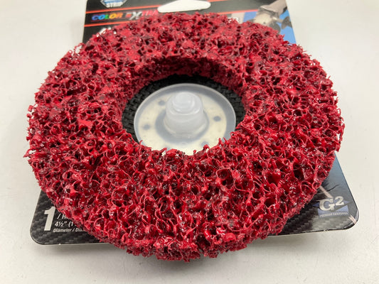 2-Color Extra CX8316 4-1/2'' Paint & Rust Abrasive Remover Angle Grinder Discs