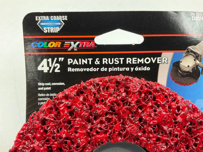 2-Color Extra CX8316 4-1/2'' Paint & Rust Abrasive Remover Angle Grinder Discs