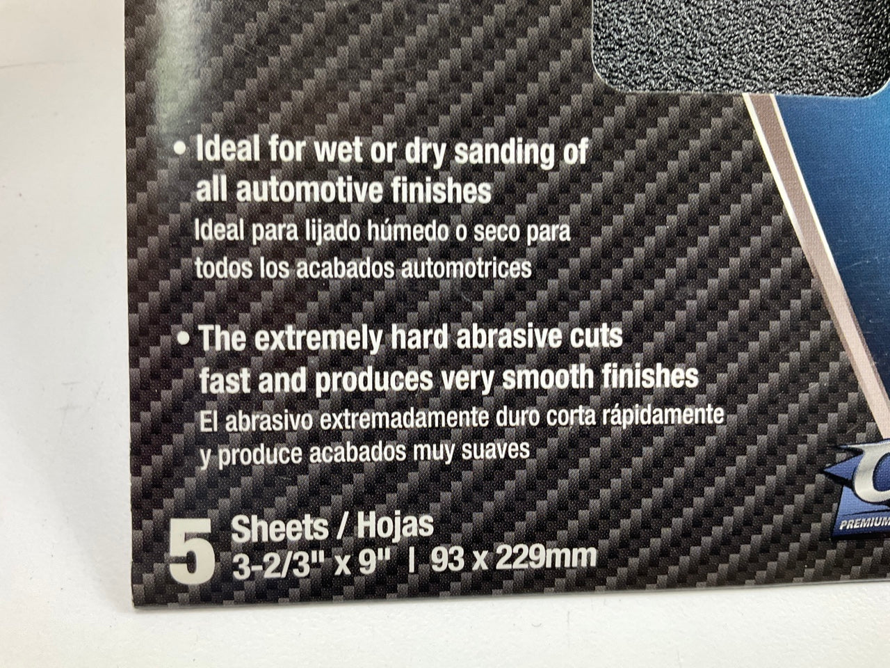 10 PACK - Color Extra CX8317 WET/DRY Sandpaper Sheet P80 80 Grit Strip 3-2/3''X9''