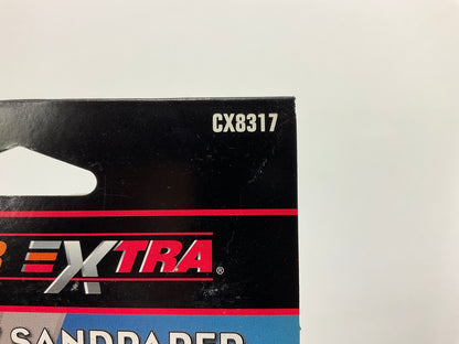 10 PACK - Color Extra CX8317 WET/DRY Sandpaper Sheet P80 80 Grit Strip 3-2/3''X9''