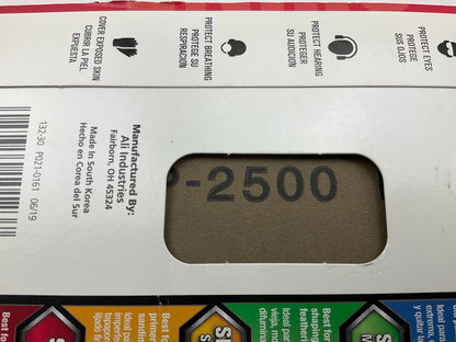 (2) 5 Pack Color Extra CX8322 WET/DRY Sandpaper Sheets 2500 Grit Shine 3-2/3''X9''