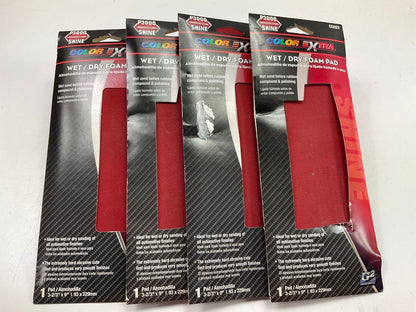 (4) 5-Pack Color Extra CX8323 WET/DRY Foam Pad 3000 Grit Shine 3-2/3''X9''
