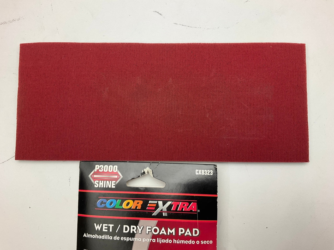 Color Extra CX8323 WET / DRY Foam Pad 3000 Grit Shine 3-2/3''X9