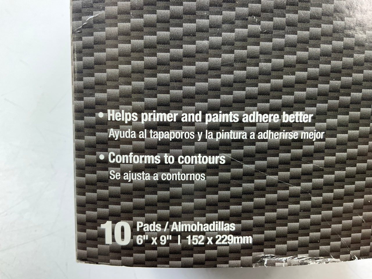 Pack Of 10 - 6''X9'' Gray Scuffing Pads P800 SMOOTH 800 Grit