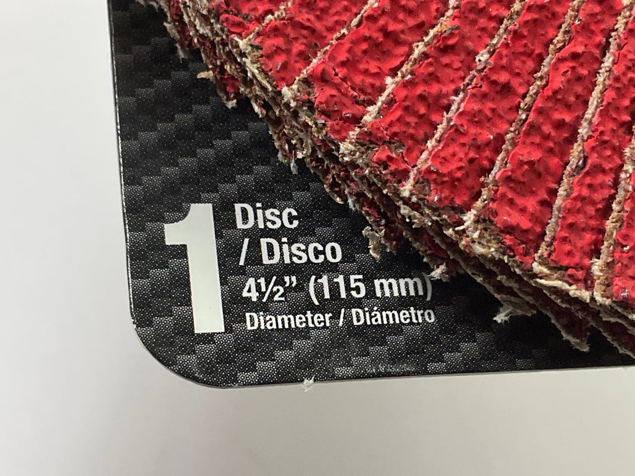 Color Extra CX8329 4-1/2'' Ceramic Flap Disc P40 40 Grit