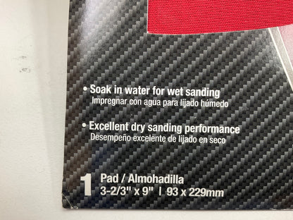 (3) Color Extra CX8330 WET / DRY Foam Pad 3-2/3'' X 9''