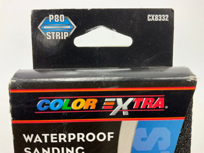 (10) PACK - Color Extra CX8332 Waterproof Sanding Sponge, 3''x5'', 80 GRIT