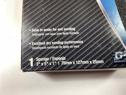 (2) Color Extra CX8332 Waterproof Sanding Sponges 3''X5''X1'' P80 80 Grit