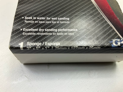 (5) Color Extra CX8334 Waterproof Sanding Sponge P1500 Shine 1500 Grit 3''x5''x1''