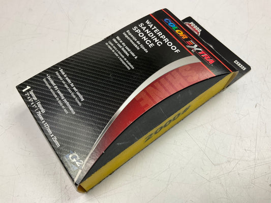 Color Extra CX8335 Waterproof Sanding Sponge P2000 Shine 2000 Grit 3'' X 5'' X 1''