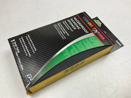 Color Extra CX8349 Waterproof Sanding Sponge - 3'' X 5'' X 1''