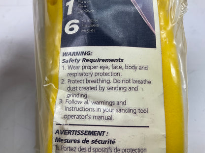(2) Color Extra CX8352 5'' Finishing Block Sander W/ 6 Assorted Sheets 80 180 320