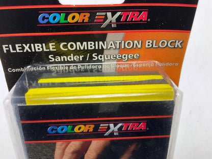 (2) Color Extra CX8362 Flexible Combination Block Sander Squeegee Sanding Blocks