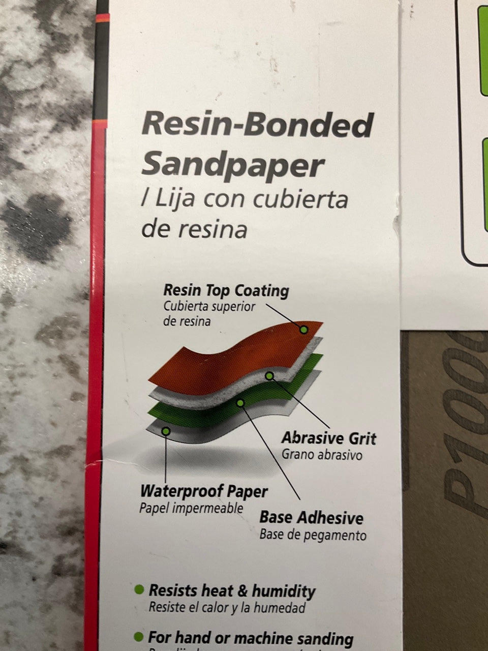 Color Extra CX8403 Sandpaper Sheets - 25 Sheets 9''x11'', Wet Or Dry P1000 Grit
