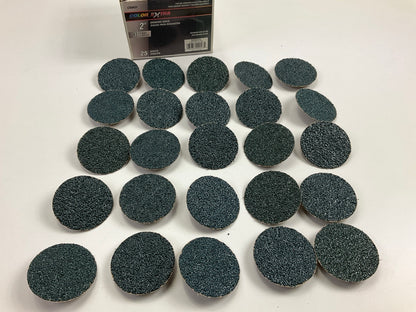 25 Total - Color Extra CX8431 Surface Prep 2'' Grinding Sanding Disc, 36 Grit