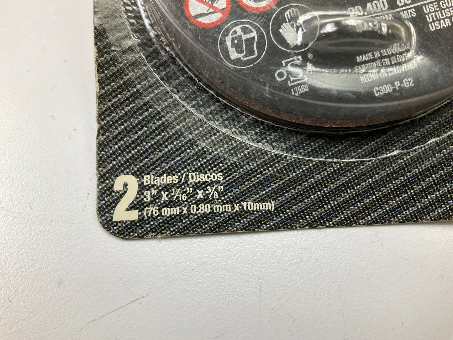 (10)  Color Extra CX8464 Ceramic Metal Cut-Off Wheel 3'' X 1/16'' X 3/8