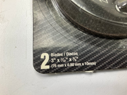 (10) Color Extra CX8465 Ceramic Grinding / Cut-Off Wheel 3'' X 1/32'' X 3/8''