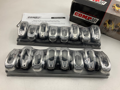 Comp 17043 High Energy 1.6 Ratio 3/8 Stud Roller Rocker Arms Ford 289 302 351W