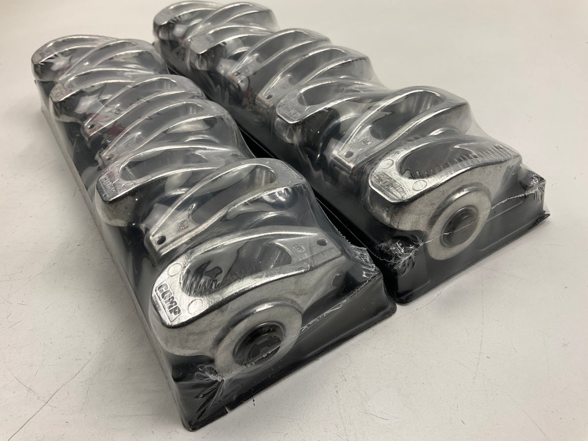 Comp 17043 High Energy 1.6 Ratio 3/8 Stud Roller Rocker Arms Ford 289 302 351W