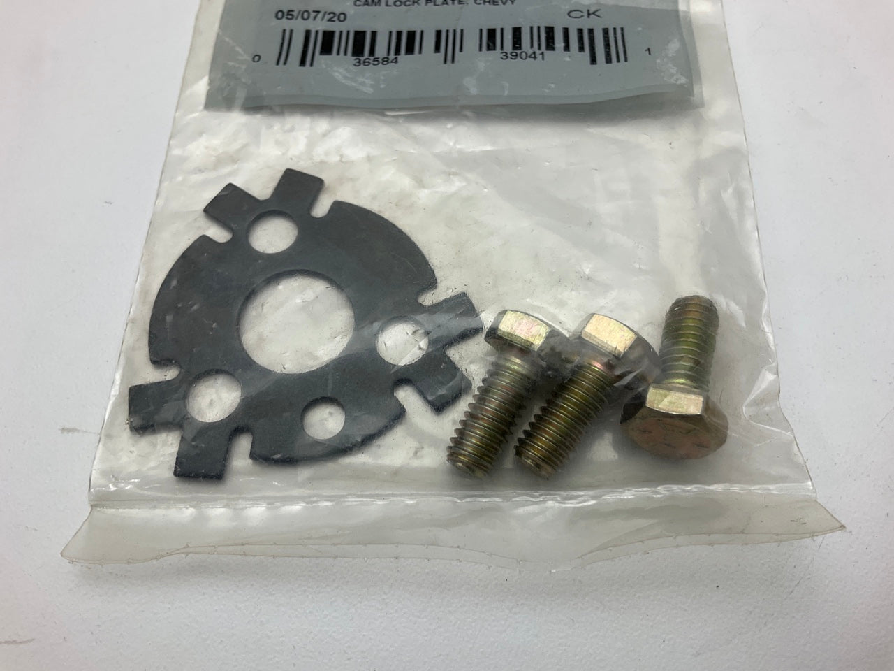 Comp Cams 4605 Camshaft Bolts W/ Locking Plate For Chevy V8 SBC BBC V8