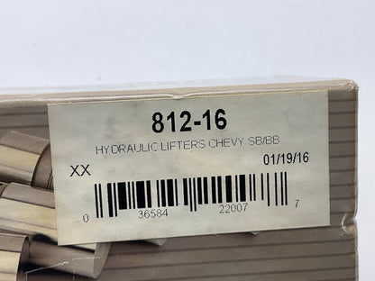 COMP Cams 812-16 High Energy Hydraulic Lifters Flat Tappet Chevy SBC BBC V8