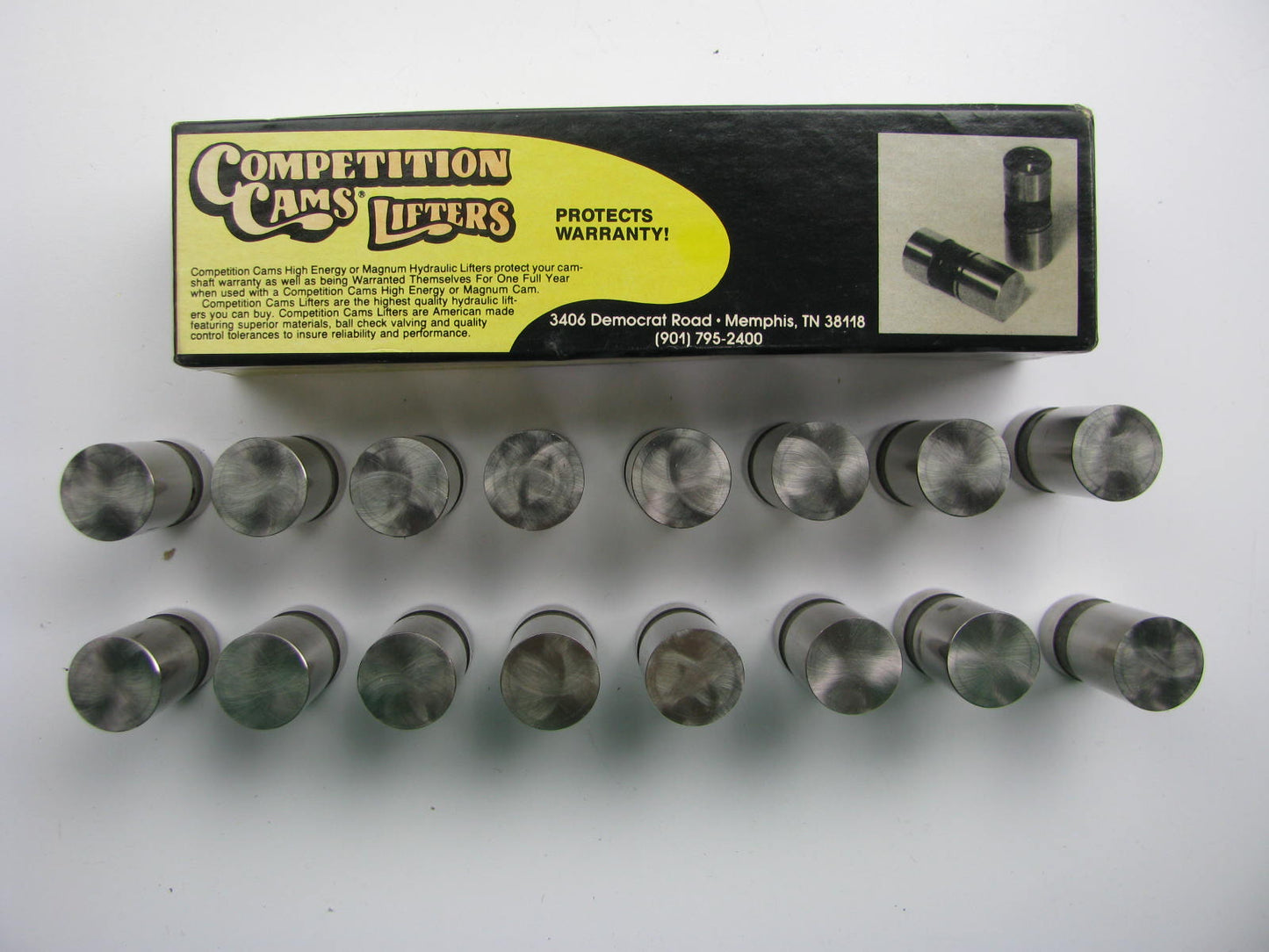 Comp Cams 852-16 High Energy Hydraulic Valve Lifter Set   16 Pcs