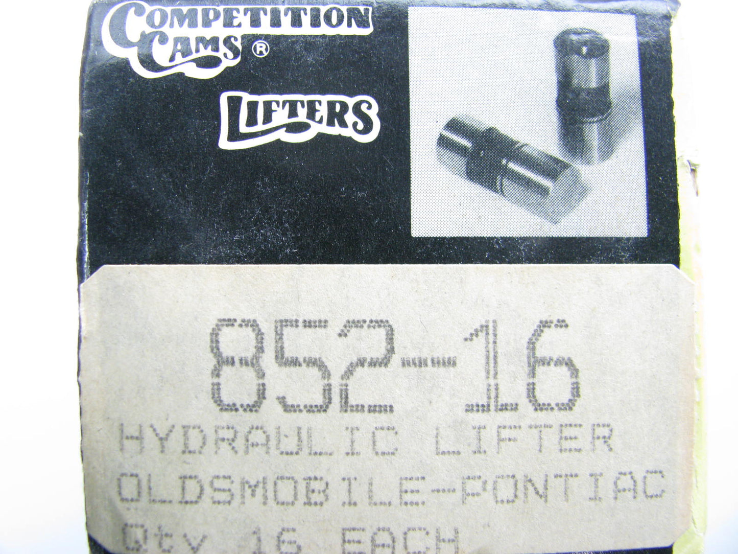 Comp Cams 852-16 High Energy Hydraulic Valve Lifter Set   16 Pcs