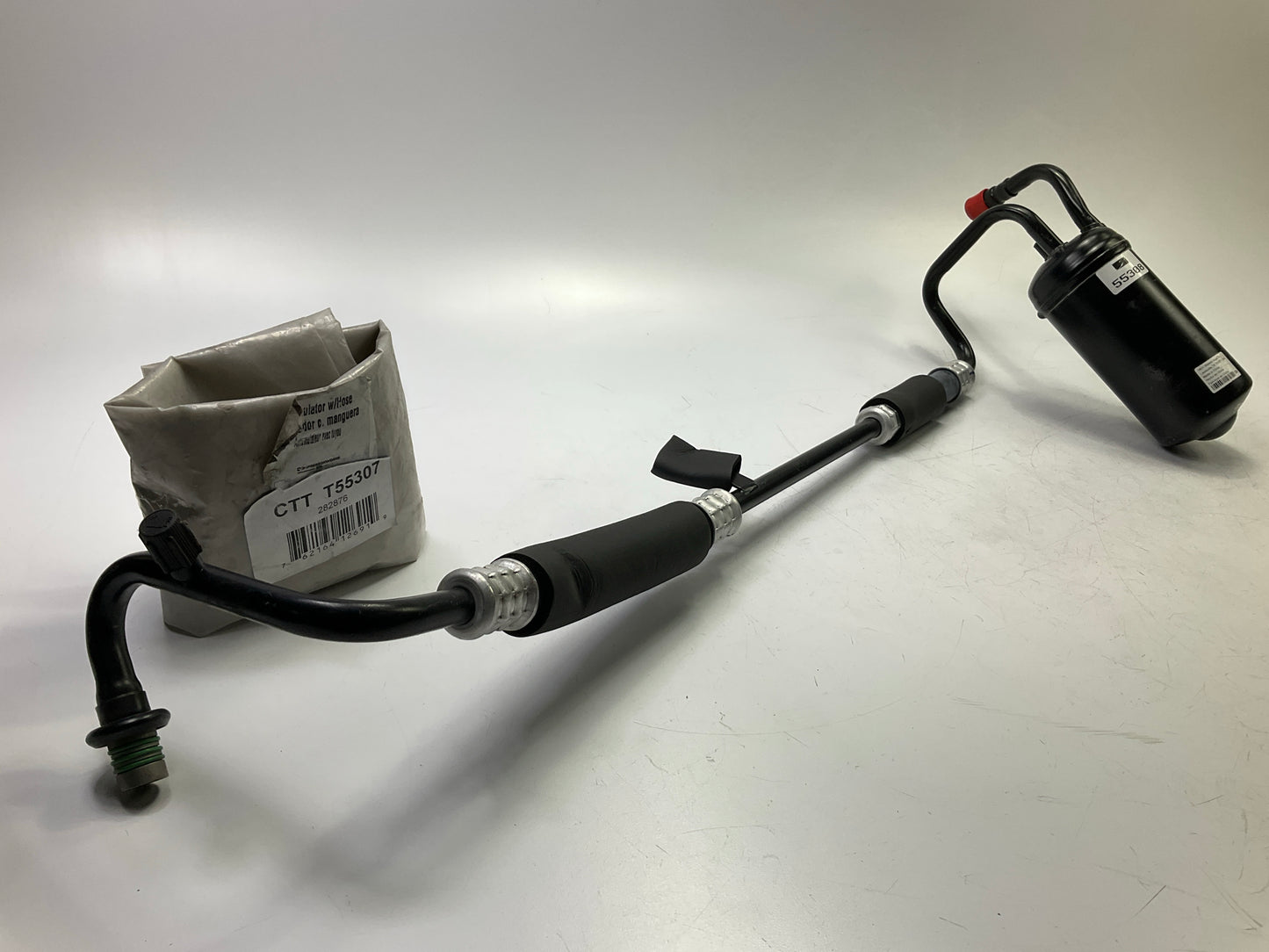 Compressor Works 282876 A/C Accumulator With Hose Assembly