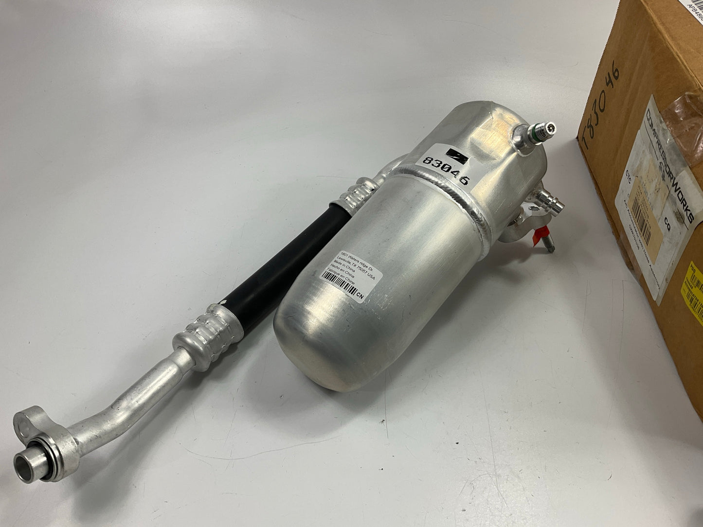 Compressor Works 500118 A/C Accumulator With Hose Assembly