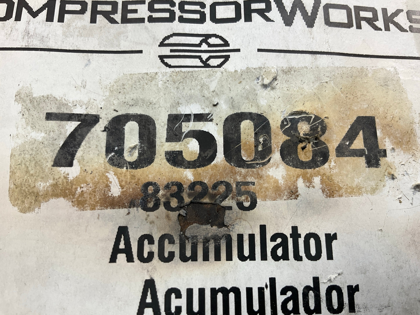 Compressor Works 705084 A/C Accumulator