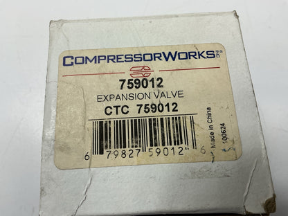 Compressor Works 759012 Rear A/C Expansion Valve