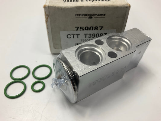 Compressor Works 759087 A/C Expansion Valve For 2001-2006 Hyundai Santa Fe