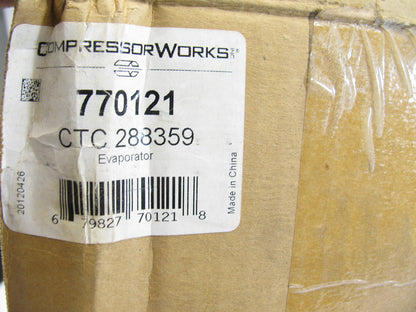 Compressor Works 770121 A/C Evaporator Core