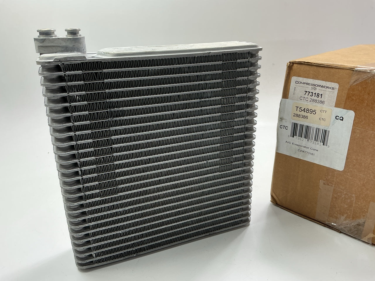 Compressor Works 773181 A/C Evaporator Core