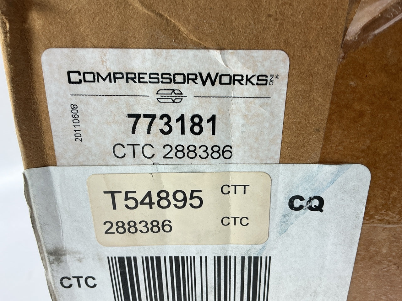 Compressor Works 773181 A/C Evaporator Core
