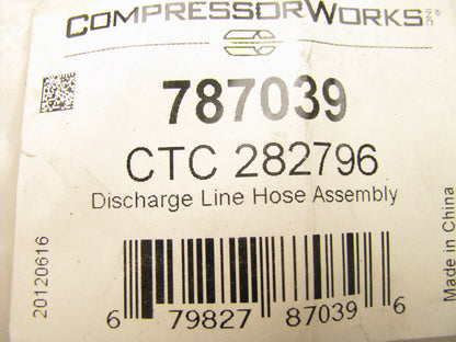 Compressor Works 787039 A/C Discharge Line Hose 97-01 Toyota Camry 99-01 Solara