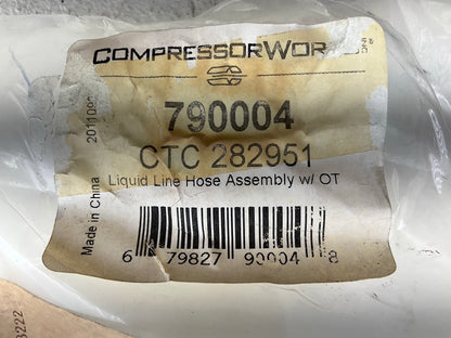 Compressor Works 790004 A/C Refrigerant Liquid Hose Line