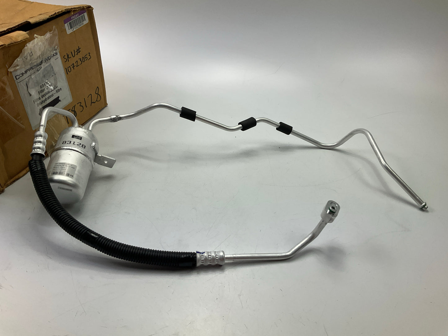 Compressor Works 83128 A/C Drier Receiver W/ Hose