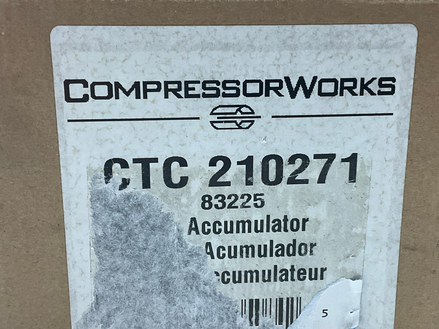 Compressor Works 83225 A/C Accumulator