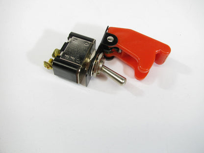 Conduct-tite 84815 Universal Racing Style Toggle Switch W/ Safety Cover 12V 20A