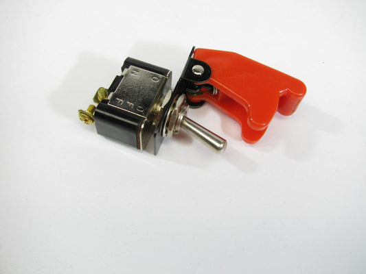 Conduct-tite 84815 Universal Racing Style Toggle Switch W/ Safety Cover 12V 20A