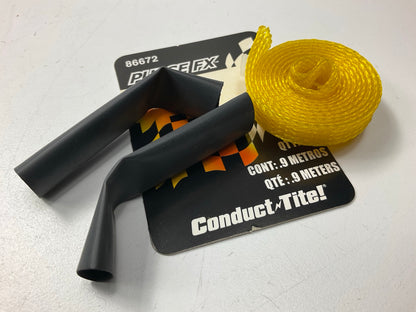 Conduct-tite 86672 Pulse FX 1/4'' Expandable Sleeving, Yellow, 3 Feet