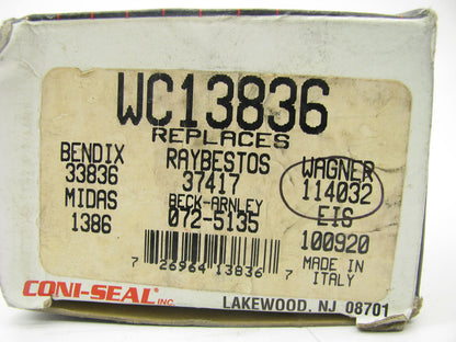 Coni-seal WC13836 REAR Drum Brake Wheel Cylinder