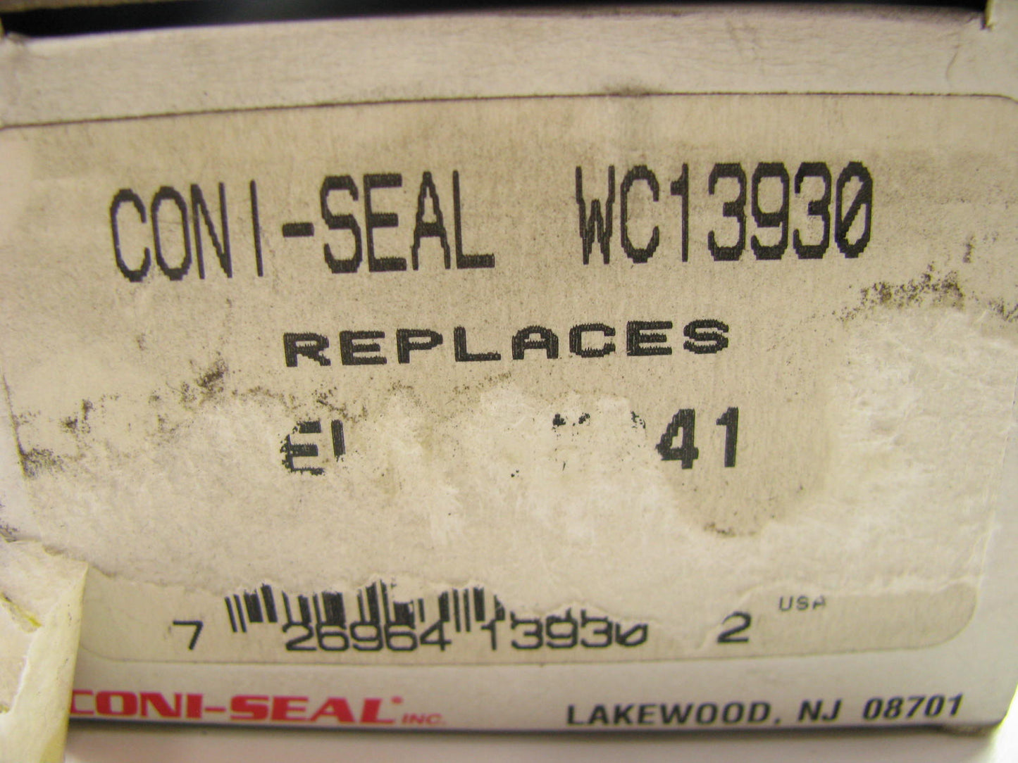 Coni-seal WC13930 Rear Drum Brake Wheel Cylinder