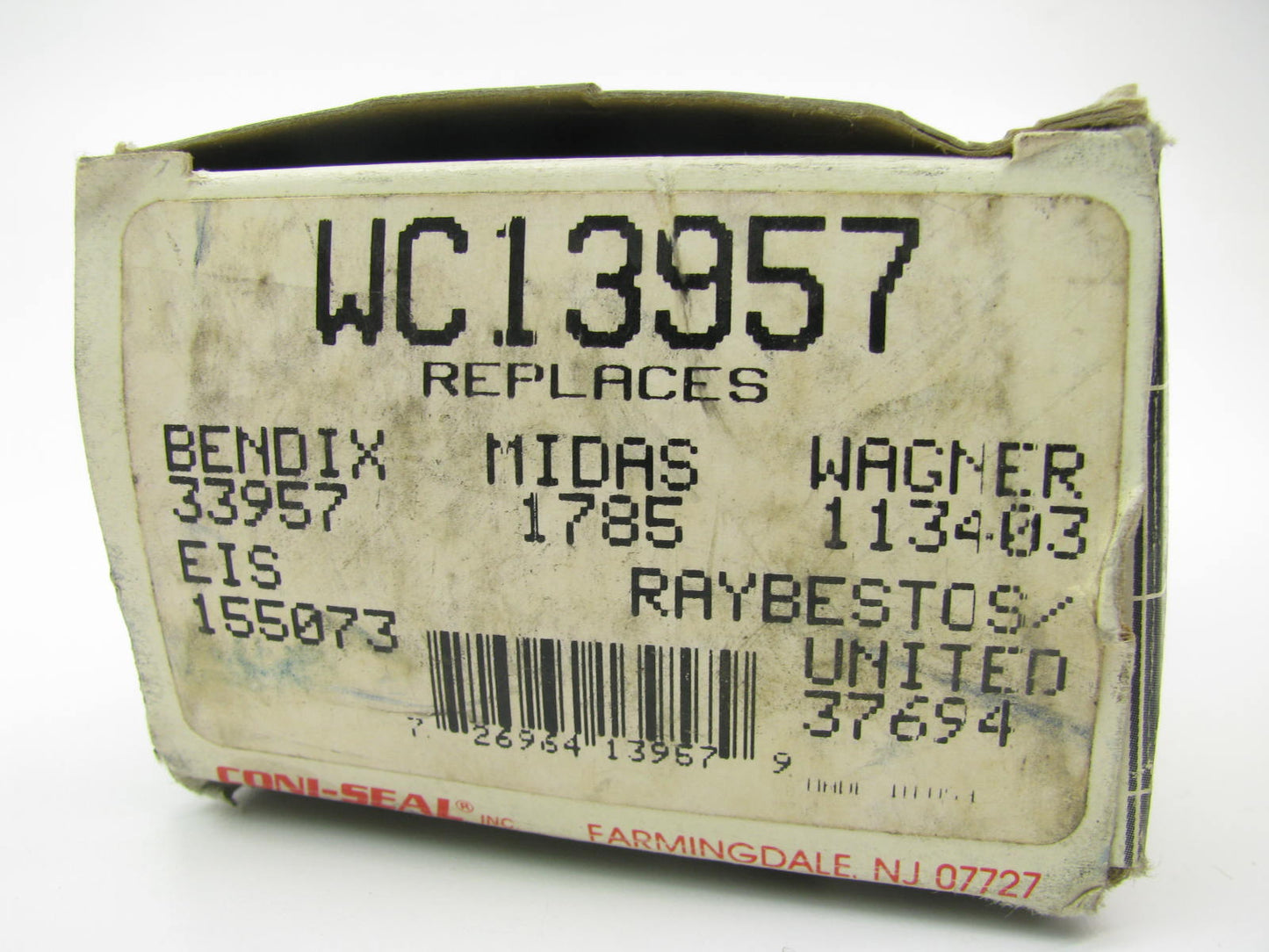 Coni-seal WC13957 REAR Drum Brake Wheel Cylinder 1987-1991 Chevrolet Beretta