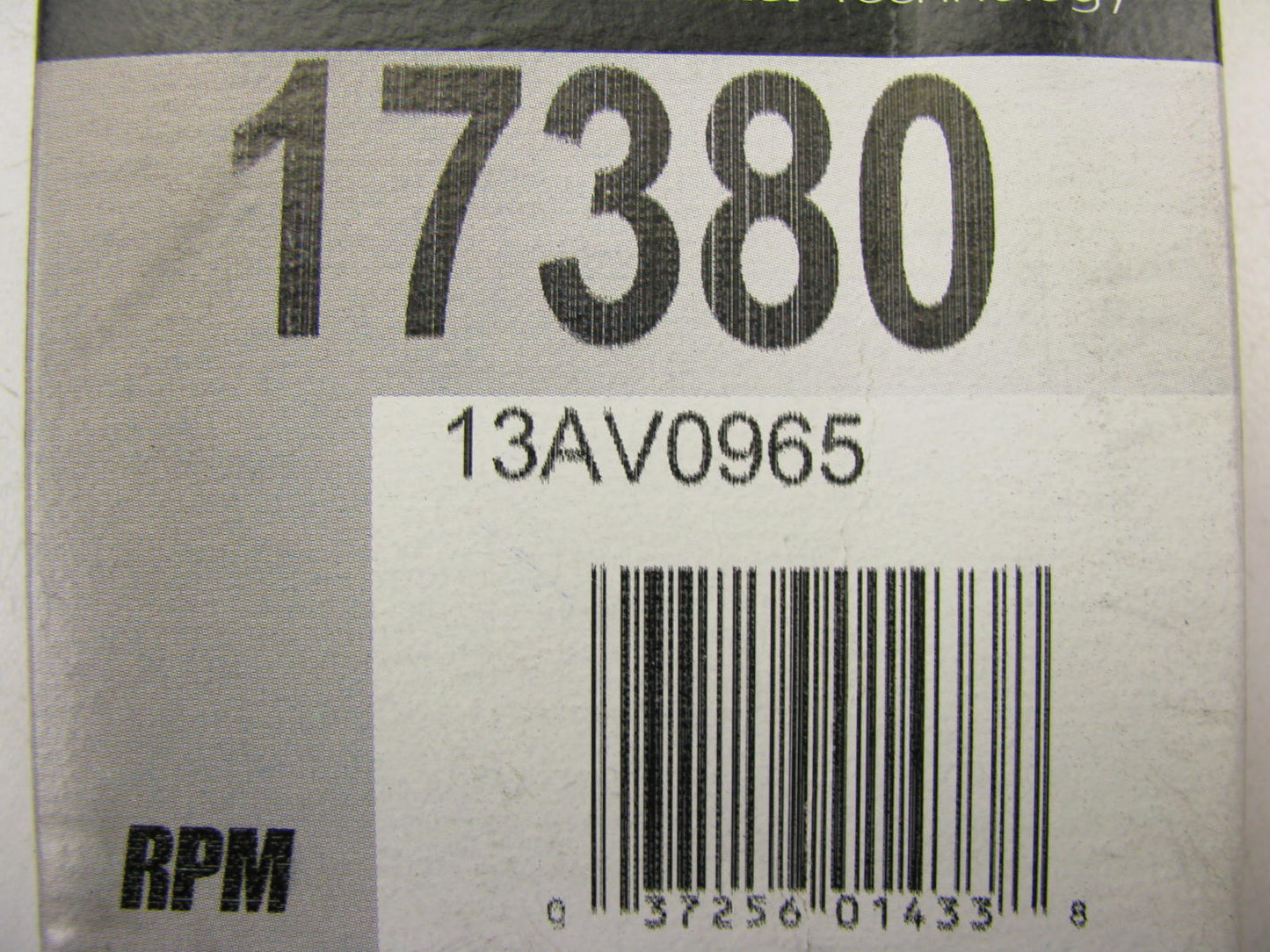 Continental 17380 Accessory Drive Belt  - .050'' X 38.75''