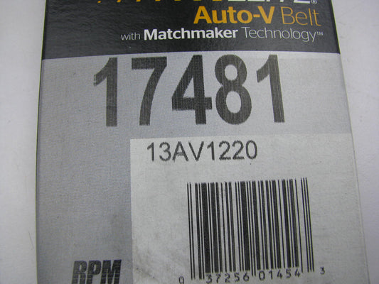 Continental 17481 Accessory Drive Belt - 0.53'' X 48.25'' - 36 Degree